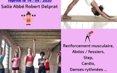 Cours de remise en forme / reprise 14 Septembre