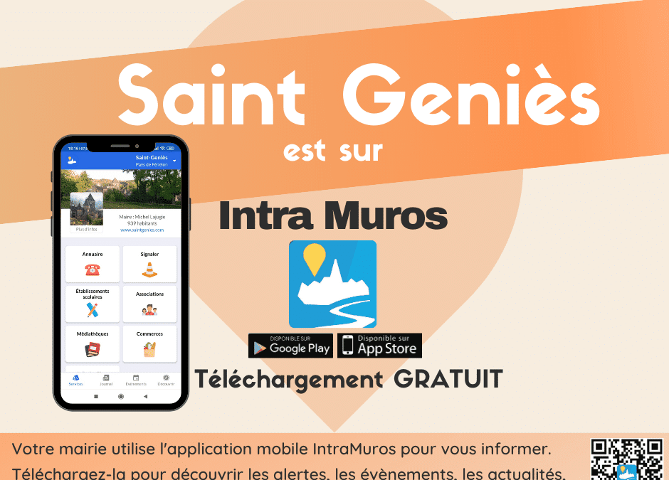 Nouvel outil de communication à Saint Geniès