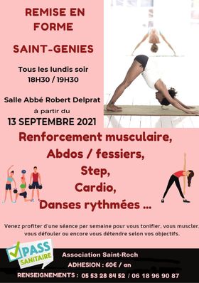 Reprise des cours de Gym