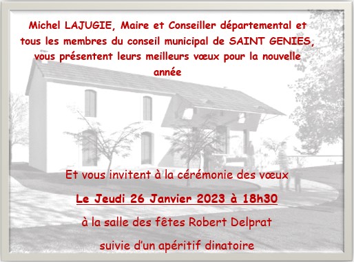 Voeux 2023