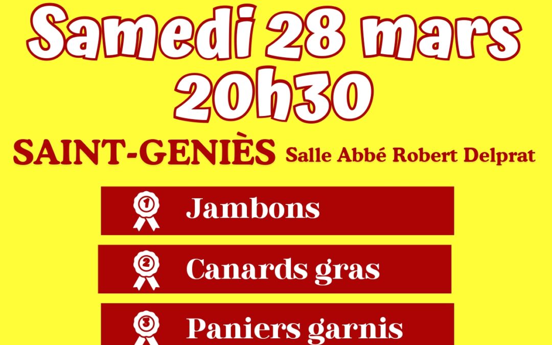 L’association Saint-Roch organise une soirée belote conviviale à Saint-Geniès.